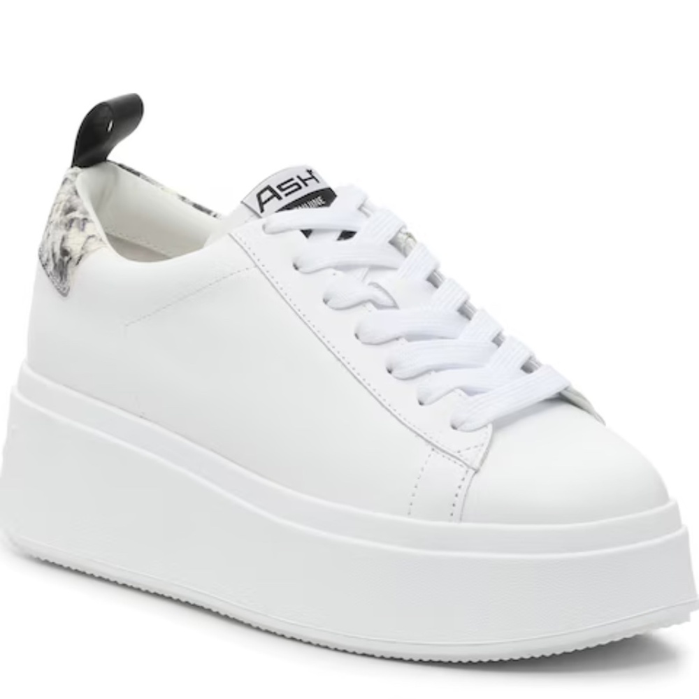 ASH Moon Platform Leather Sneakers
